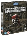 Pirates Of The Caribbean 1-4 (Blu Ray)