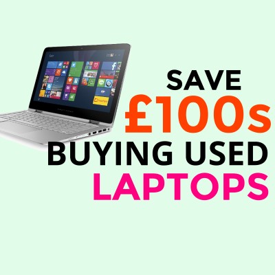 New laptop? Save £100s buying used instead
