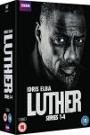 Luther Series 1-4 DVD Boxset £14.99 with free delivery @ HMV also same price at Amazon delivery is only free for prime customers