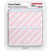 New Nintendo 3DS cover plate - Pink Stripe