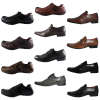 REAL LEATHER Formal Casual Lace Slip on Shoes 9.99