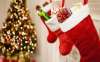Hawkin's pre - stuffed Christmas Stockings