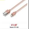  iPhone lightning cable - super cheap - £1.97 (C&C) @ Currys/PC World 