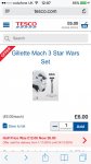 Gillette Mach 3 Star Wars set