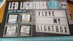 LED Lightbox £10.00 The Works - instore / online