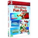 Ice Age:A Mammoth Christmas/The Pebble and the Penguin/An All Dogs Christmas Carol 3 DVD set)-£1.00