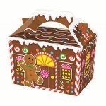 10 x Gingerbread house boxes