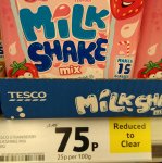 Milk shake mix (makes 15 glasses)