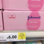 Johnsons Baby Wipes 12 packs - Tesco £7.00 2 x x6
