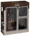 Isle of Jura Origin 10 Year Old Single Malt Scotch Whisky 70cl Gift Pack with 2 Glasses