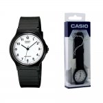 Casio Classic Mens and Ladies Casual Black Wrist Watch MQ-24-7BLL Water Resist 2YR Warranty - Black