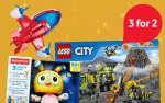 3 for 2 on ALL toys - Starts 18th