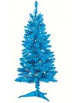3ft pre lit Christmas tree with 20 LED lights built in available 5 different colours