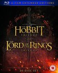 Middle Earth - Six Film (HOBBITS + LOTR) 30 Disc Collection Extended Edition Blu-Ray