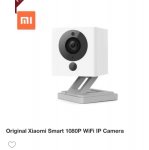 Original Xiaomi Smart 1080P WiFi IP Camera £24.04 @ Gearbest
