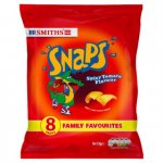 Walkers Snaps / Chipsticks / Frazzles / Cheetos 2 x 8 pack