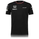 McLaren Honda Official Team Set Up T-Shirt - Black (Mens)