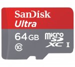 SanDisk Ultra 80MBs MicroSD Memory Card - 64GB