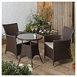 Rattan garden bistro set