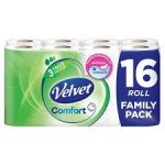 Velvet Comfort 16 rolls