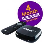 NOW TV Box with Sky Movies 4 Month Pass - NOW TV Box with Sky Entertainment 6 Month Pass @ Tesco Direct (Amazon price matched)