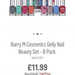 Barry M gel nail polish set
