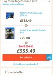 PS4 Pro 1TB 4K Console with Call of Duty: Infinite Warfare