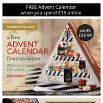 Free Yankee Candle Advent calendar worth &pound;25 when you spend &pound;35