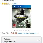 Call of duty infinite warfare legacy edition PS4/XB1