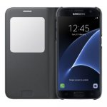 Official Samsung S7 SView Case Cover - BLACK or SILVER