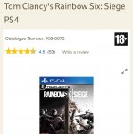 Tom Clancy's Rainbow Six: Siege PS4 & Xbox One