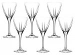 Set fo 6 RCR Fusion Crystal Wine or Champagne Glasses