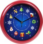 Musical Christmas Wall Clock [Plays a different Christmas song every hour]