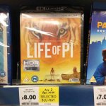 Life of Pi 4K Ultra HD Blu-Ray £8.00 or x2