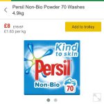 Persil Non-Bio Powder 70 Washes 4.9kg