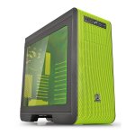Thermaltake Core V51 Riing Edition Midi Tower Gaming Chassis with Side Window - Black/Green