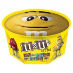 M&M's Red/Yellow Round Gift Box 342G