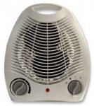PRO ELEC Upright free Standing Fan Heater With 2 Settings