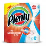 Plenty The Seasonal One 2 Kitchen Rolls £1.00 (or 50p with coupon)