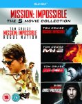 Mission Impossible 1-5 [Blu-ray] using code