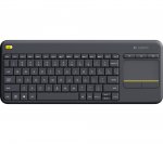 LOGITECH K400 Plus Wireless Keyboard - Dark Grey