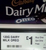 120g Dairy Milk Oreo