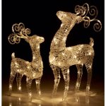 Half Price large Reindeer outdoor light at Wilko! Small reindeer and various other outdoor lights also