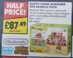 New Nintendo 3DS Animal Crossing Happy Home Designer Bundle