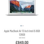MacBook Air 13 with code