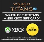 Xbox Xbox Credit Plus Wrath Of The Titans Rental-&pound;38.99