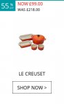 Le Creuset 5 piece starter set volcanic from £218 @ House of Fraser (+ extra discounts available)