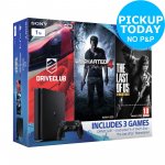 PS4 Slim 1TB Console Driveclub, Uncharted 4 & The Last of Us Bundle £224.99 Argos/eBay