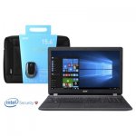 Acer ES1-571 15.6” Intel Core i3 5005u 4GB RAM 1TB HDD Laptop Bundle with Mouse, Bag and McAfee Internet Security 2016