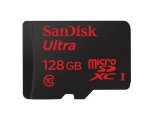 SanDisk Ultra Android 128 GB MicroSDXC Class 10 Memory Card and SD Adapter upto 80 Mbps